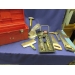 Lot Of Red Tool Box With Assorted Tools