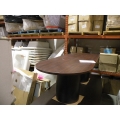 96 in. Espresso Narrow Racetrack Board Room Meeting Table