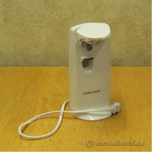 Black & Decker EC475C White Electric Can Opener -  - Buy & Sell  Used Office Furniture Calgary