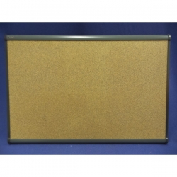 Quartet 24 x 36 Cork Bulletin Board with Plastic Frame