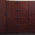 Autumn Maple 4 Drawer Lateral File Cabinet, Locking