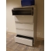 Grey 36" 5 Drawer Lateral Flip Front File Cabinet, Locking