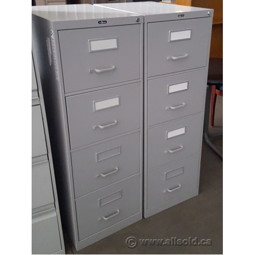 Prosource Grey 4 Drawer Vertical Legal File Cabinet Locking