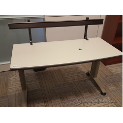Knoll Morrison Modern 48 x 23 Height Adjustable Table Desk