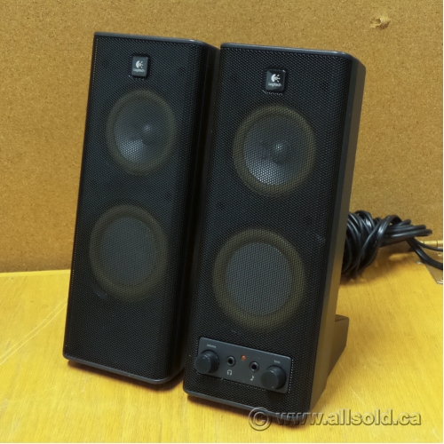 Athletic Lav aftensmad I detaljer Logitech X-140 Stereo Computer Speaker System - Allsold.ca - Buy & Sell  Used Office Furniture Calgary