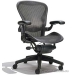 Herman Miller Aeron "C Size" Black All Mesh Ergonomic Task Chair