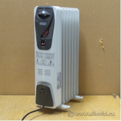 White Portable Delonghi Radiant Space Heater