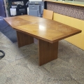 Brown 6 1/2  ft Board Room Conference Meeting Table