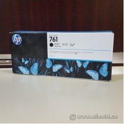 HP 761 Ink Cartridge, Inkjet, OEM, Matte Black, (CM997A)