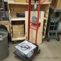 Red Server Stacker, Lift, Hand Winch Operated, MW 500