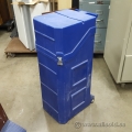 Blue Rolling Hard Trade Show Case