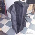 Black Travel Golf Bag with Wheels  or Trade Show Carry Case