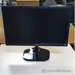 Black 22" LG Desktop Monitor