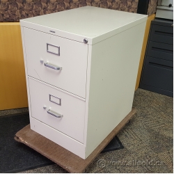 Hon Beige 2 Drawer Vertical Filing Cabinet