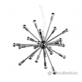 Nuevo Lighting Sergei Sputnik Pendant Lamp in Chrome - Medium