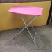 Pink Plastic Folding Table