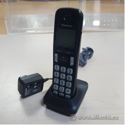 Black Panasonic KX-TGDA20 Cordless Phone w/ Charger Base