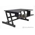 Sit/Stand Rocelco Adjustable Monitor Ergonomic Desk Riser 32"