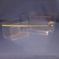 Clear Display Acrylic Retail Announcement Sign 11" Wide