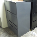 Teknion 30" Grey 3 Drawer Lateral File 2 Flip Front and 1 Pull