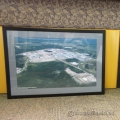 Framed Aerial Photo of Encana Foster Creek SAGD Plant (2005)
