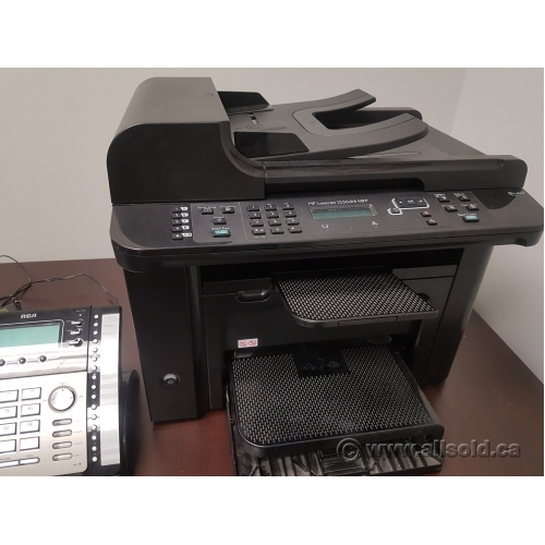 Black Hp Laserjet 1536dnf Mfp Printer Scanner Fax Allsold Ca Buy Sell Used Office Furniture Calgary