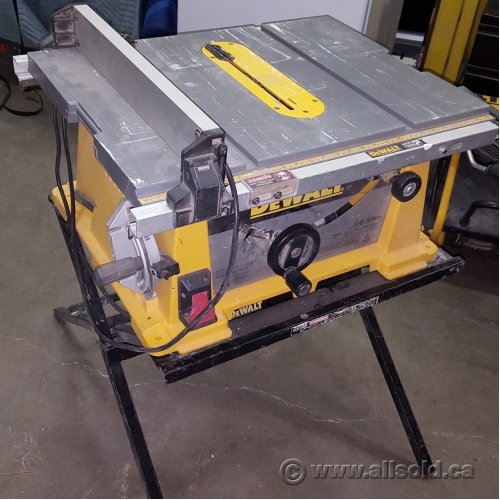 Dewalt compact job online site table saw