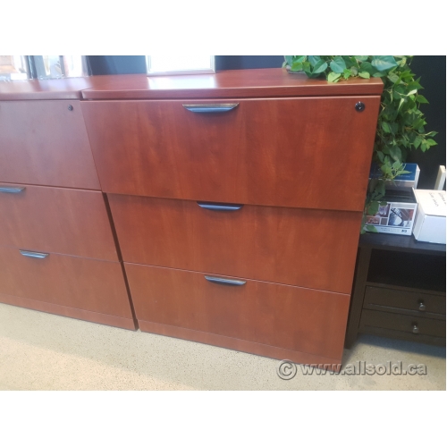 Autumn Maple 3 Drawer Lateral File Cabinet Heartwood Allsold Ca Buy Sell Used Office Furniture Calgary