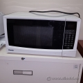 White Danby Microwave Oven