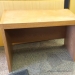 Small Oak Desk Shell 36x20x26 in. B Grade