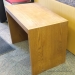 Small Oak Desk Shell 36x20x26 in. B Grade