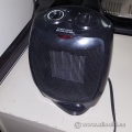 Black Pro Fusion Heat Oscillating Space Heater Fan