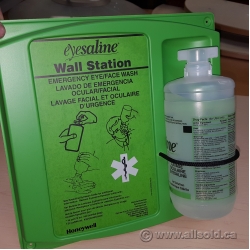 New Eyesaline Single-Bottle Eyewash Station 32oz Capacity H-2388