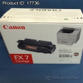 Canon FX-7 Black Toner Cartridge (Laser Class 700 Series)
