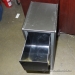 Silver Small Storage Stand w/ Retractable Drawers and CD Sleeves