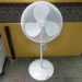 White Oscillating Floor Fan w/ 3 Adjustable Speeds