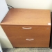 Wood 2 Drawer Lateral Storage File Cabinet