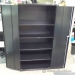 Prosource Black 36 x 72, 2 Door Metal Storage Cabinet, Locking