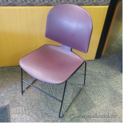 Auburn SteelCase Max Stacker II Stacking Sleigh Guest Side Chair
