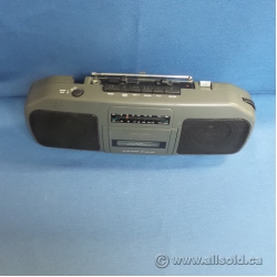 Grey Realistic SCR-203 AM/FM Stereo w Cassette Player