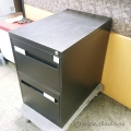 Black Inscape 2 Drawer Box Box File Pedestal
