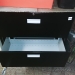 Hon Black 3 Drawer Lateral File Cabinet