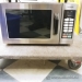 Chrome Panasonic Commercial Grade Microwave Oven