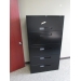 Global Black 5 Drawer Lateral File Cabinet