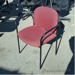 Red Stacking Fabric Chair
