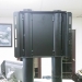 Black 72" Tall Floor Stand Dual TV Mount Base
