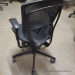 Teknion Black Fabric Contessa Adjustable Mesh Back Chair