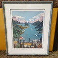 Linda Evans Wall Art "Maligne Lake Spirit Island Jasper"