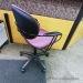 Steelcase Uno Burgundy Adjustable Suspended Meeting Chair