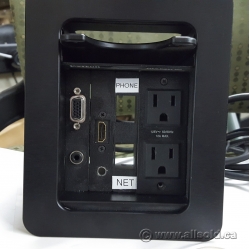 Extron Black HSA & Cable Cubby 300 Management Grommet HDMI